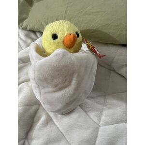 Rare Ty Original Beanie Baby Eggbert Vintage 1998 Tag Retired